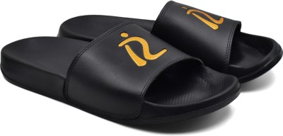 RADDZ SPORTS Men Slides(Gold , 8)