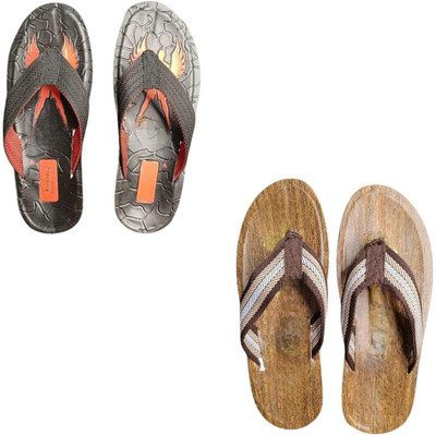 BLIBBERS Men Slippers(Multicolor , 6)