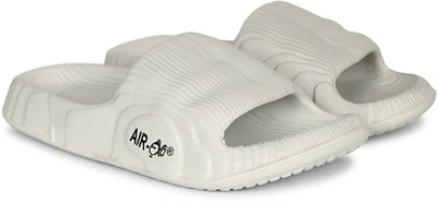 AIREXO Men Flip Flops(Grey , 8)