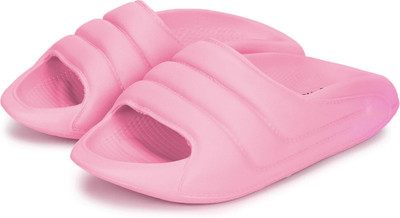 yoho Women yoho Dolphy Women soft slides slipper with mild acupressure|Comfortable, stylish Slides(Pink , 8)