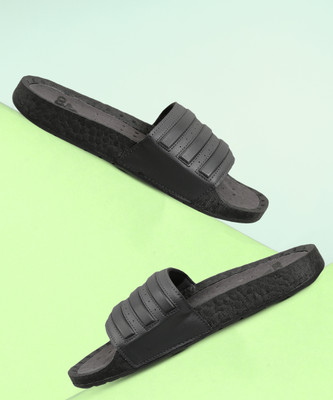 ADIDAS Men ADILETTE BOOST Slides(Grey , 9)