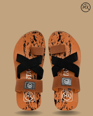 metaflex Men Slippers(Tan , 7)