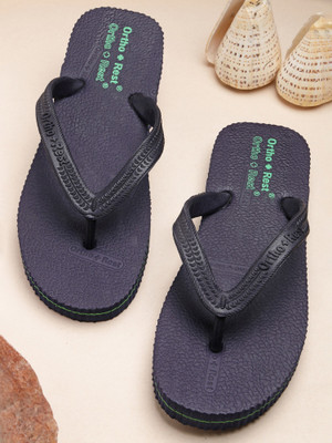 Ortho + Rest Men Soft Orthopedic Slipper for Men|Diabetic, Heel Pain Relief, Anti-Skid Daily Use Slippers(Navy , 10) Ortho + Rest Men Soft Orthopedic Slipper for Men|Diabetic, Heel Pain Relief, Anti-Skid Daily Use Slippers(Navy , 10)
