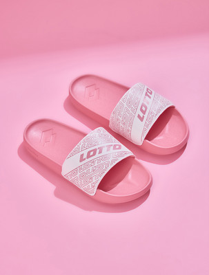 LOTTO Women Midway GFX Slides(Pink , 8)
