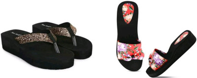 BOOMBEAUTY Women Slides(Multicolor , 7)