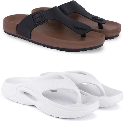 Kapani Fashion Men Slippers(Multicolor , 8)