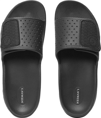 Neemans Men Slides(Black , 7)