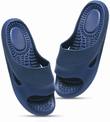 Feel alive Men Slides(Blue , 10)