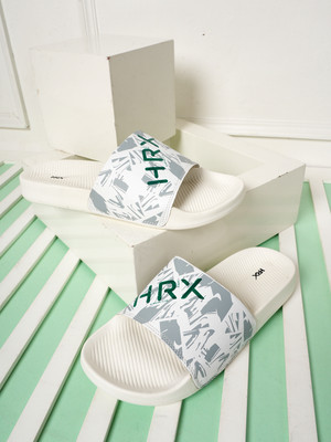 HRX by Hrithik Roshan Men Slides(Off White , 5)
