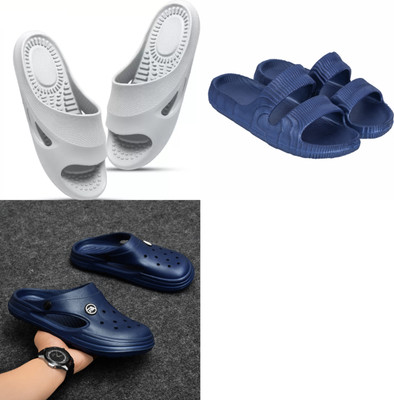 house of common Men Slippers(Multicolor , 7)