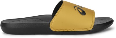 Asics Men Slides(Black , 6)