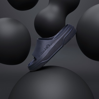 Neemans Men Slides(Grey , 8)