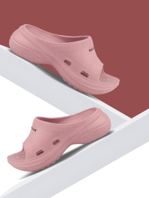 qtfoam Women Slides(Pink , 6)