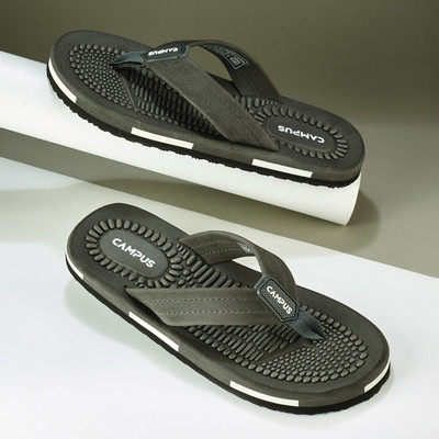 CAMPUS Men Slippers(Grey , 6)
