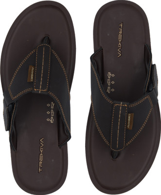 TREKIVA Men Premium Slippers Trendy Comfortable Flexible & Durable, Anti-Skid| TPG-3044 Slippers(Brown , 7)
