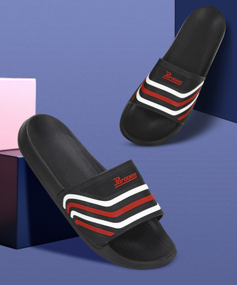 Paragon Men A1K10903G Clogs For Men | Comfortable , Durable , Lightweight | Everyday Use Slides(Black, White, Red , 7)