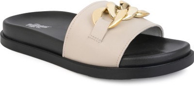 Roadster Women Slides(Beige , 6)