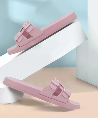 Cassiey Women Slides(Pink , 5)