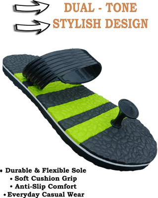 AARADHAYA Men Slippers(Green , 8)