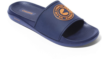 Chupps Men TONE Airsoft Slides(Navy , 10)