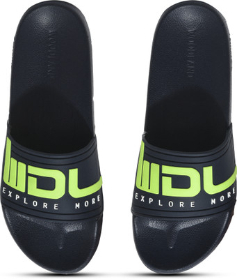 WOODLAND Men Slides(Navy , 10)
