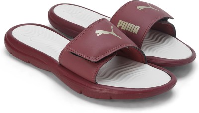 PUMA Women Slides(Purple , 8)