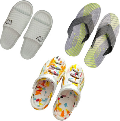 BLIBBERS Men Slippers(Multicolor , 9)