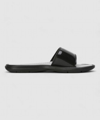 PUMA Women Slides(Black , 5)