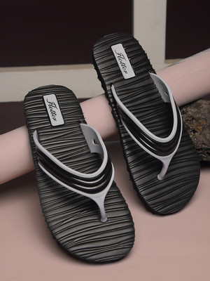 action Men Slippers(Black , 6)