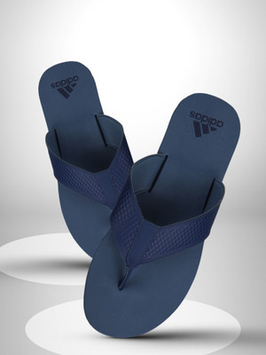ADIDAS Men Flip Flops(Blue , 8)