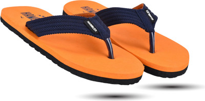Hambler Mens extra soft & stylish lightweight & Durable Slippers(Orange 6)