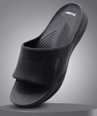 Svaar Men NewlyLaunch|Classic Soft|Cushion|Comfortable|Premium|Stylish Slides(Black , 7)