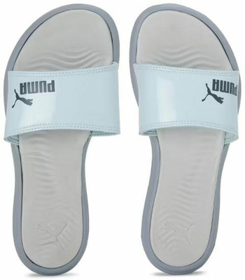 PUMA Women Silvia V4 Slides(Grey , 7)