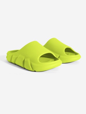 The Souled Store Men Slides(Green , 7)