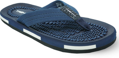 TREKIVA Men Premium Slippers Trendy Comfortable Flexible & Durable, Anti-Skid| TFG-1051 Slippers(Blue , 8)