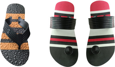 skyflip Men Slides(Multicolor , 6)