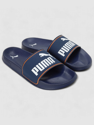 PUMA Men Leadcat 2.0 Slides(Blue , 10)