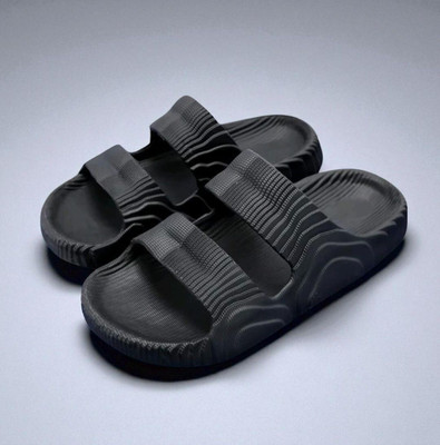 Radhira Men Slippers(Black , 9)
