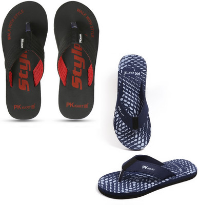 PKKART Men Slippers(Multicolor , 6)