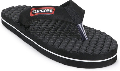 SLIPCARE Women Ortho Care Diabetic Orthopedic Lightweight Daily Use House Slippers for Women Flip Flops(Black , 8)