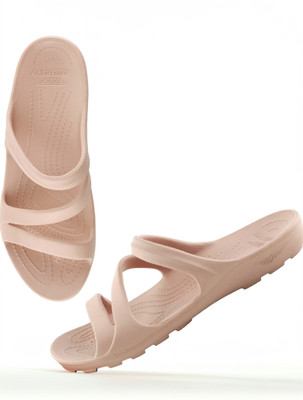 RED TAPE Women Slides(Pink , 6)