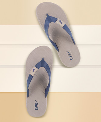 FLITE Women Flip Flops(Beige , 7)