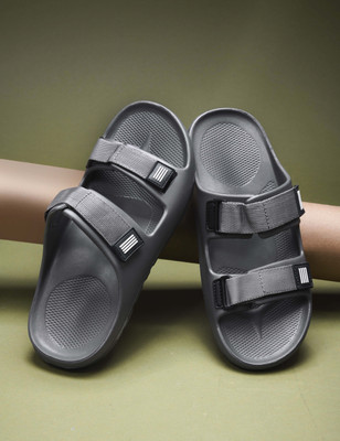 Wave Walker Men Slides(Grey , 8)