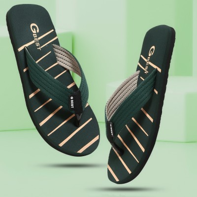 G Best Men Slippers(Green , 9)