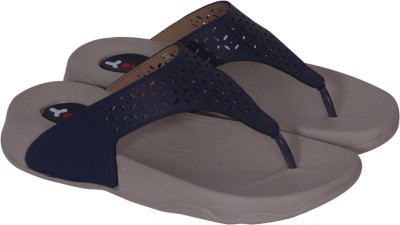 VRINDHA Women Flip Flops(Navy, Blue , 3)