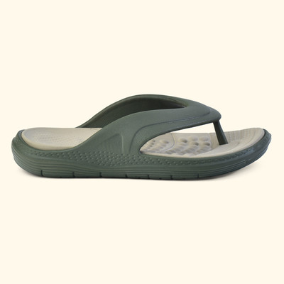 yoho Men Slippers(Olive , 7)