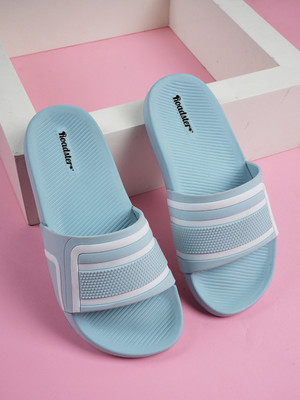 Roadster Women Slides(Blue , 6)