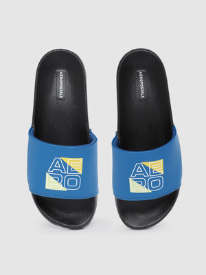 AEROPOSTALE Men Slides(Blue , 8)
