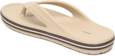 yoho Men Slippers(Beige , 6)