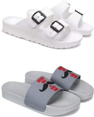 DRACKFOOT Men Slides(Multicolor , 9)